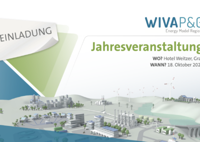 Einladung zur WIVA P&G Jahresveranstaltung 2021 – 18. Oktober, Graz